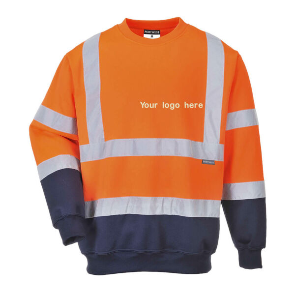 B306 Hi-Vis Contrast Sweatshirt Thumbnail