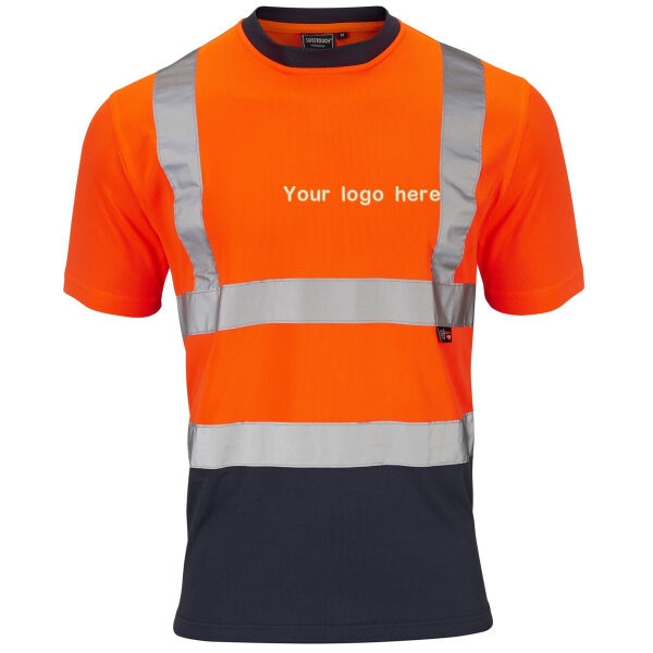 H137 Hi Vis Two Tone T-Shirt Thumbnail